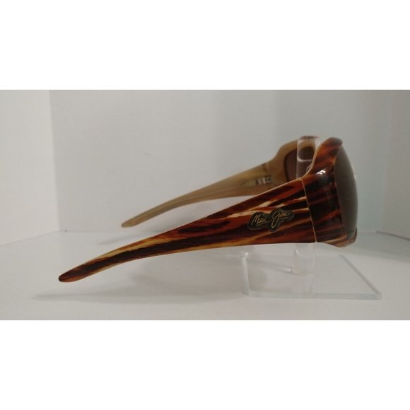 Authentic MAUI JIM Designer Sunglasses/Eyeglasses Frames Brown Woodgrain w/case main image 8